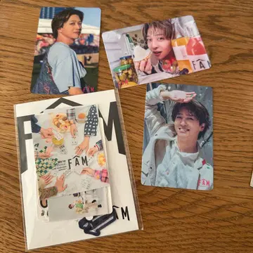 FAM 회장 한정판 스티커 세트 (테라니시 타쿠토) FAM 트레이딩 카드