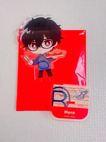 페르소나 5 로얄 주인공 아크릴 스탠드 Rbaker 콜라보