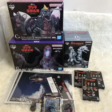 제일복권 고질라 b상 고질라 c상 스페이스 고질라 d상 메카고질라 세트