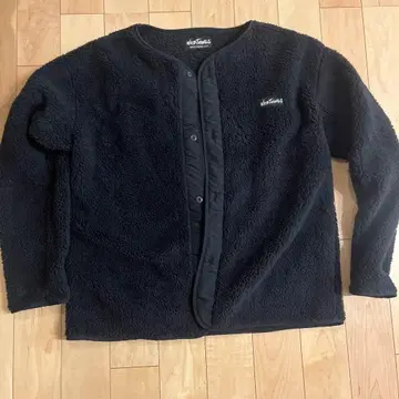 WILD THINGS 플리스 자켓 M 블랙