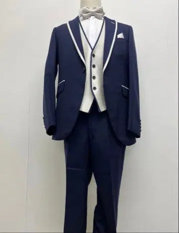 네이비 턱시도 베스트 포함 AL 사이즈