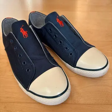 폴로 랄프 로렌 슬립온 스니커즈 네이비