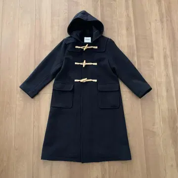 BEAMS BOY 빔즈 보이 멜톤 롱 더플 코트