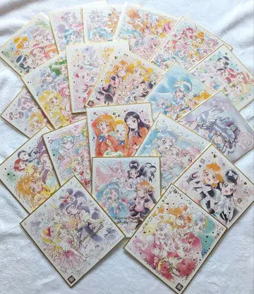 프리큐어 색지 ART 묶음 판매 20장
