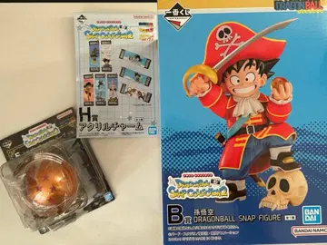 제일복권 DRAGONBALL SNAP COLLECTION 2 B상 손오공