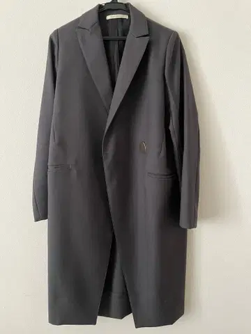 HARUNOBUMURATA 체스터 코트 36 그레이지