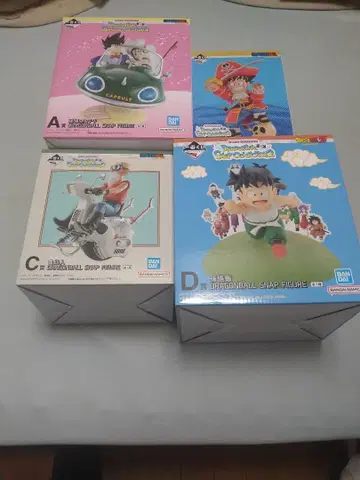 드래곤볼 제일복권 스냅 컬렉션 2 ABCD 및 기타 세트