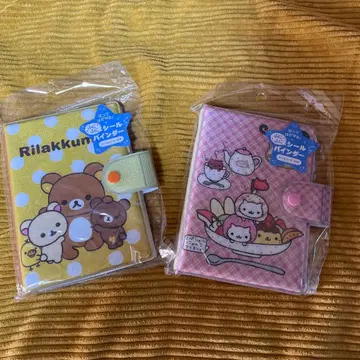 냥냥냥코 씰 바인더 리락쿠마 씰 바인더