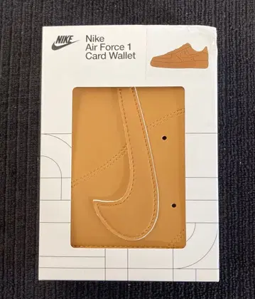 [ 새상품 ] Nike Air Force 1 카드 지갑 브라운