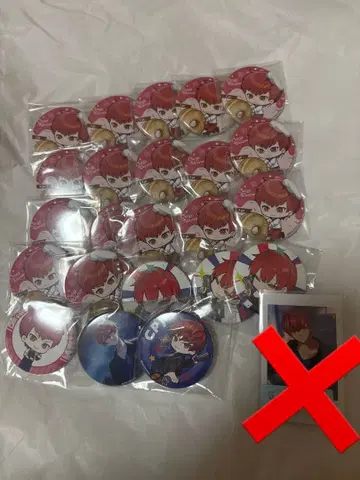 CR CPT crazy raccoon 캔뱃지 묶음 판매