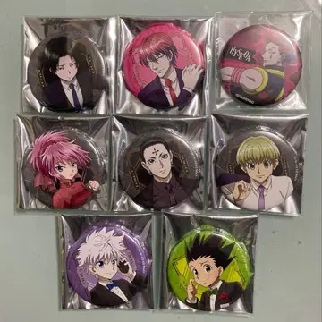 HUNTER x HUNTER x 애니메이트 카페 환영여단편 캔뱃지 세트