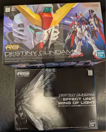 RG 디스티니 건담 빛의 날개 2점 세트