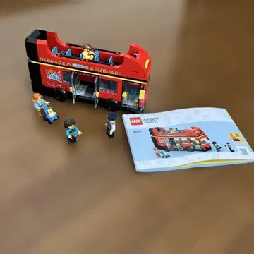 LEGO CITY 60407 빨간색 더블데커