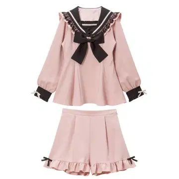 세일러 레이스 리본 셋업 (12/4까지 판매)