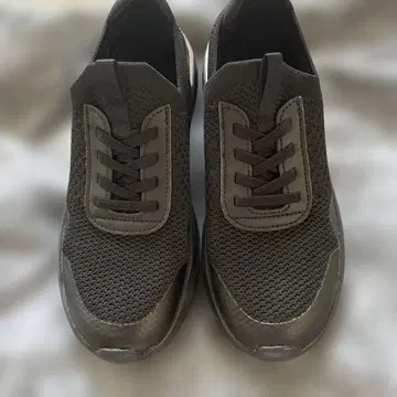 마리끌레르 비스 여성용 밴딩 레이스 니트 스니커즈