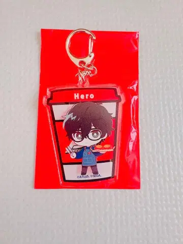 페르소나 5 로얄 주인공 아크릴 키링 Rbaker 콜라보