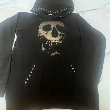 레어 HYSTERIC GLAMOUR 스컬베리 후드티