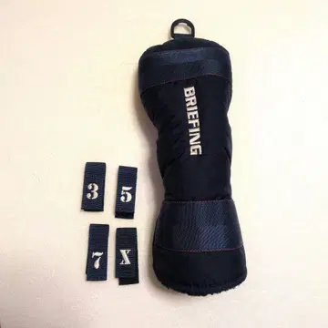 BRIEFING 페어웨이 우드용 골프헤드커버 네이비 브리핑