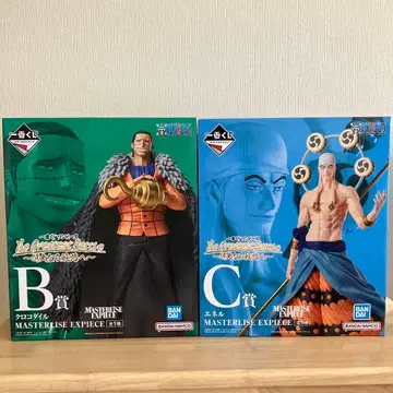 미개봉 새상품 원피스 제일복권 크로커다일 에넬 피규어