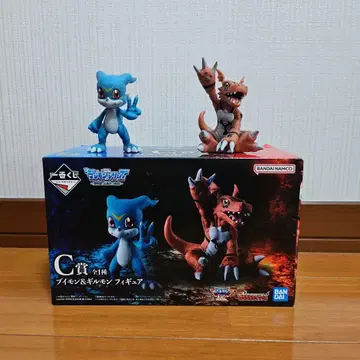 제일복권 디지몬 C상 부이몬 & 길몬 피규어