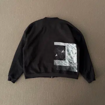 ann demeulemeester 맨투맨 블루종