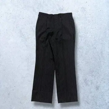 스트라이프 슬랙스 블랙 비즈니스 포멀