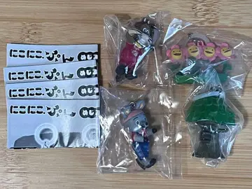 니코니코푼 메지루시 가챠 마스코트 쟈쟈마루 포로리 바나걸즈