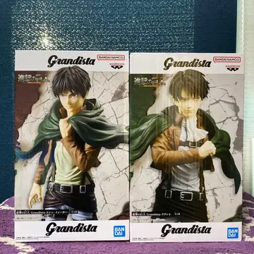 진격의 거인 Grandista 엘렌 예거 리바이 2체 세트