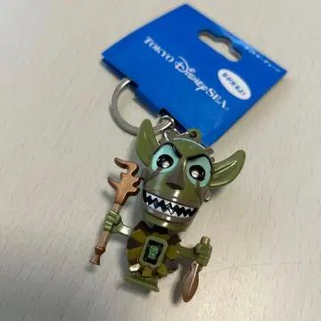 새상품 디즈니씨 빛나는 시키우투두 키링 타워 오브 테러