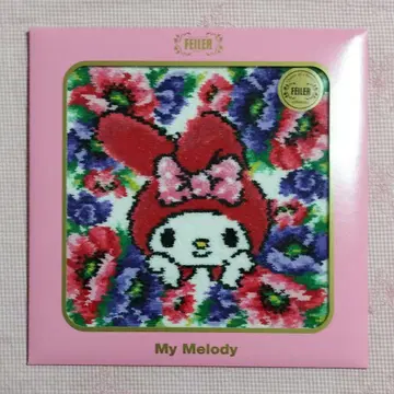 페이러 산리오 콜라보 마이멜로디 박스형 손수건 단종품 레어