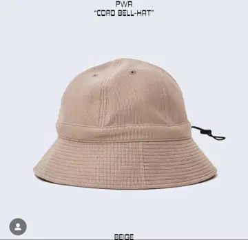 PWA CORD BELL-HAT 베이지 버킷 햇