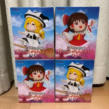 동방 Project 유유코풍 SD 피규어 4개 세트