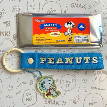 스누피 PEANUTS 자수 택