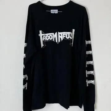 TACOMA FUJI 로고 긴팔 티셔츠
