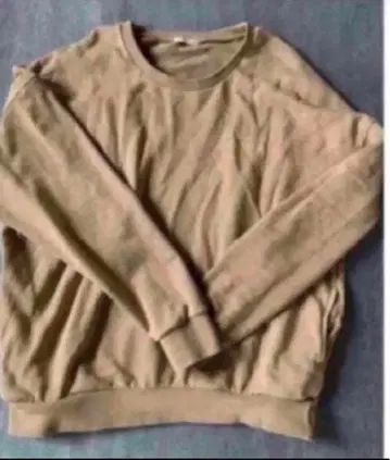 GYDA 베이지 크루넥 맨투맨