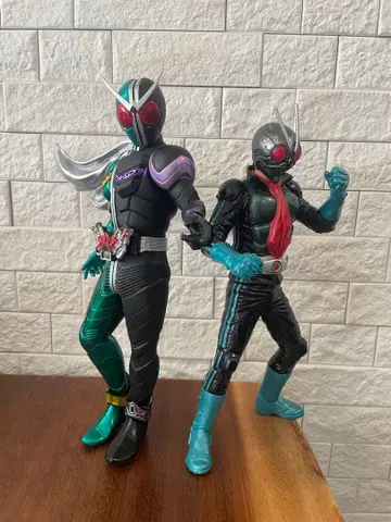 가면라이더 NEXT 1호 가면라이더 W 빅 사이즈 소프트 비닐 피규어