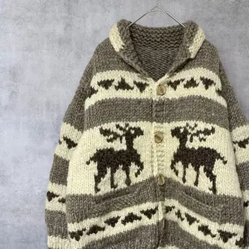 SKANA 캐나다제 빈티지 카우친 M