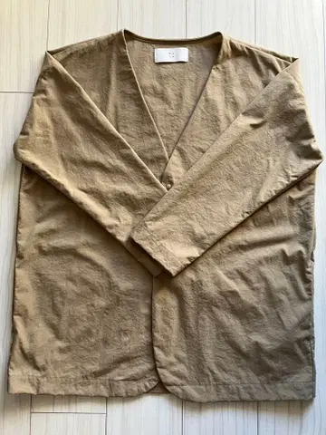 MUYA 나일론 라운드 가디건 사이즈 2 베이지