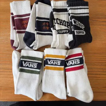 atrctr porkchop vans 양말 7족 세트