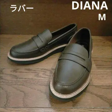 새상품급 DIANA 러버 로퍼 우천 겸용 M