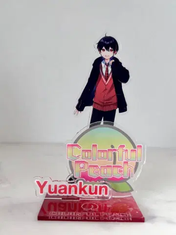 Yuankun 아크릴 스탠드 Colorful Peach 시마무라 콜라보