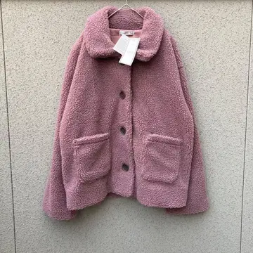 2714 택 포함 [ Lax Dan Tia ] L 보아 자켓 보아 플리스