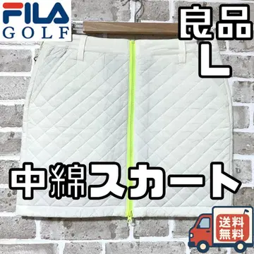 [24시간 이내/선착순] 휠라골프 여성용 충전솜 스커트 L 사이즈