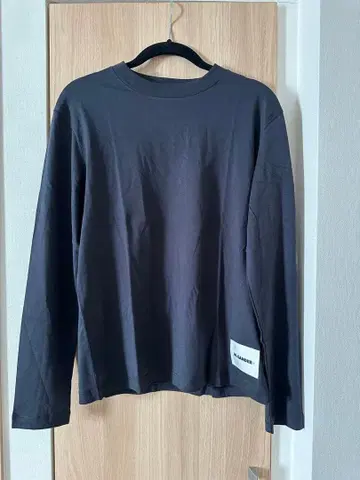 JIL SANDER 오가닉 코튼 로고 상의