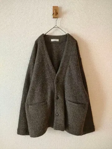 02204-0013 울 린넨 오버 가디건