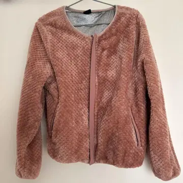 워크맨 여자 필드코어 플리스 핑크