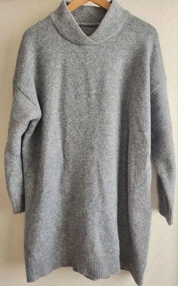 에스파스 데 카르마 빅 튜닉 기장 니트 LL 사이즈