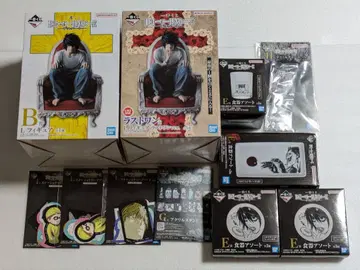 제일복권 데스노트 B상 라스트원상 L 피규어 외 세트 미개봉 새상품