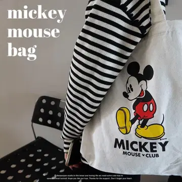 미키백 빈티지 디자인 토트백 미키 Disney