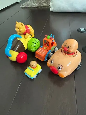 호빵맨 푸우 아기 완구 세트